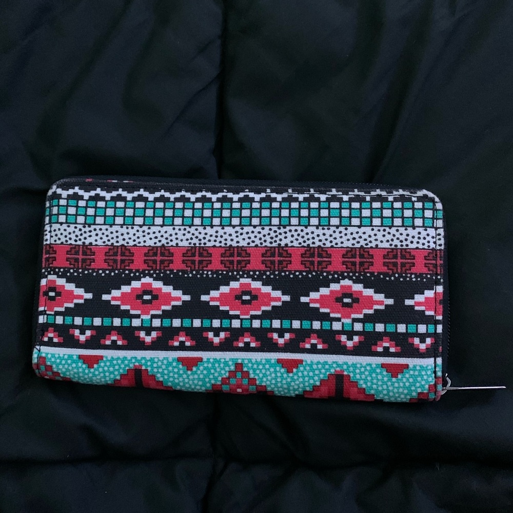 Nwot Patterned Wallet - image 1